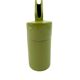 Space age green ceramic vase, Pietro Arosio, Parravicini Italy ca. 1960