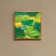 Original Swedish Oil on Canvas – “Early Summer Landscape” by Rolf Andersson – Signed – 2003 – Vintage & Framed – 24.5 × 24.5 cm