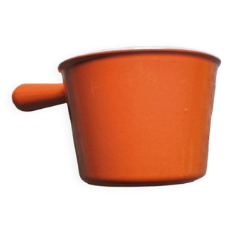 Le Creuset cast iron saucepan