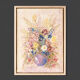 Flower Bouquet from the 1920s, Oil on Canvas, 28 x 38 cm