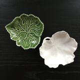 Duo of leaf cups
