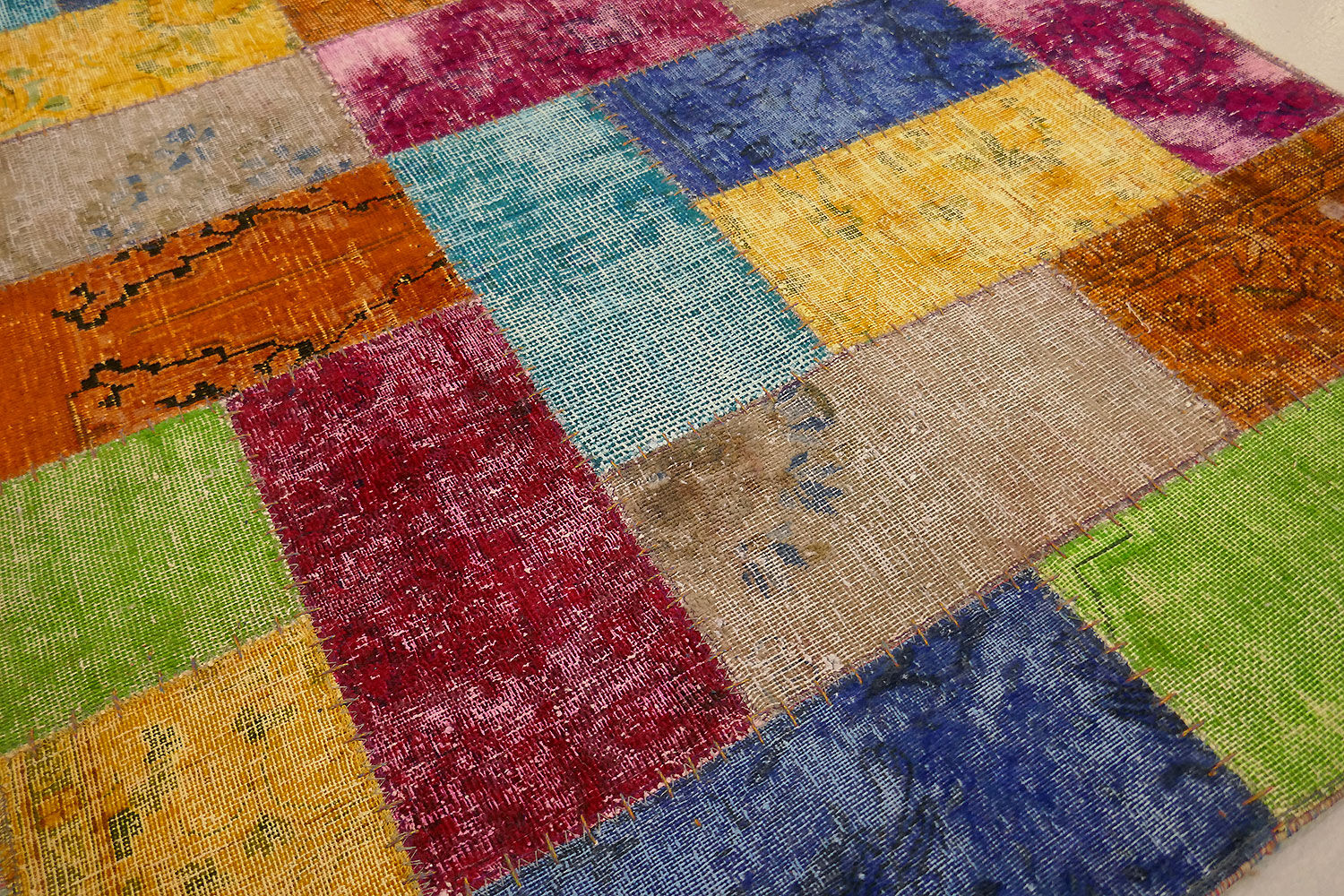 Oriental carpet "Patchwork" fine