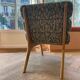 Chauffeuse sur-mesure tissu Pierre Frey