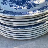 Ridgeway 12-piece dessert plate set – Windsor pattern – earthenware