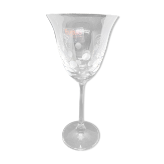 Verre à pied cristal de sèvres modèle toujours