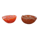Small Italian Murano Glass Ashtrays, 1960s, Set of 2