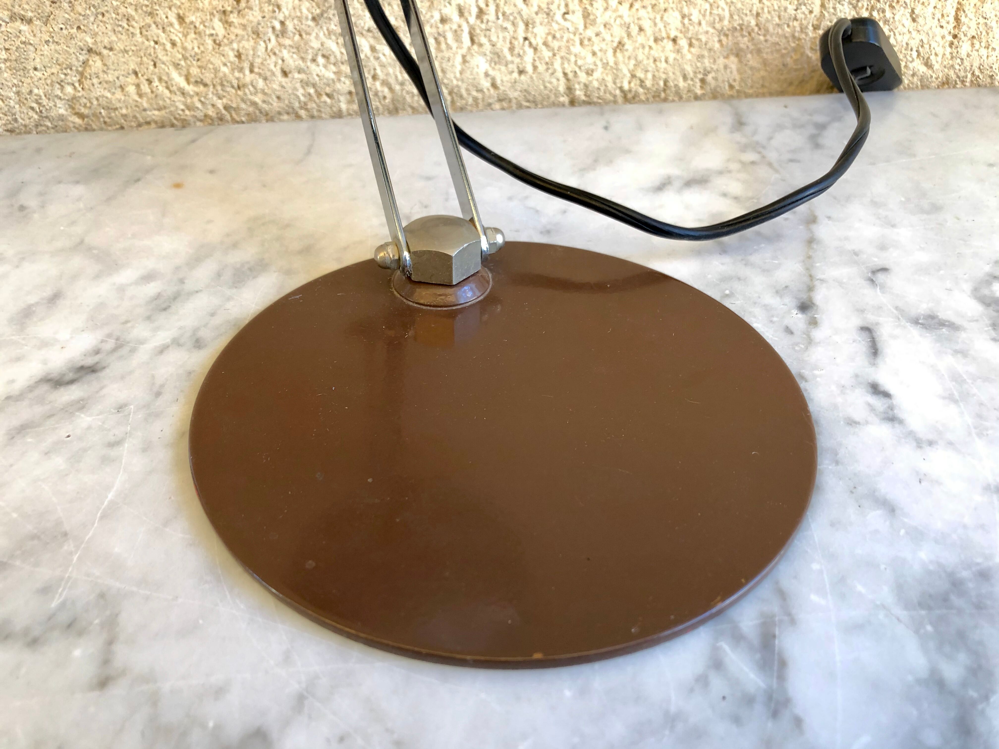 Eyeball Reggiani Italy 70s desk lamp