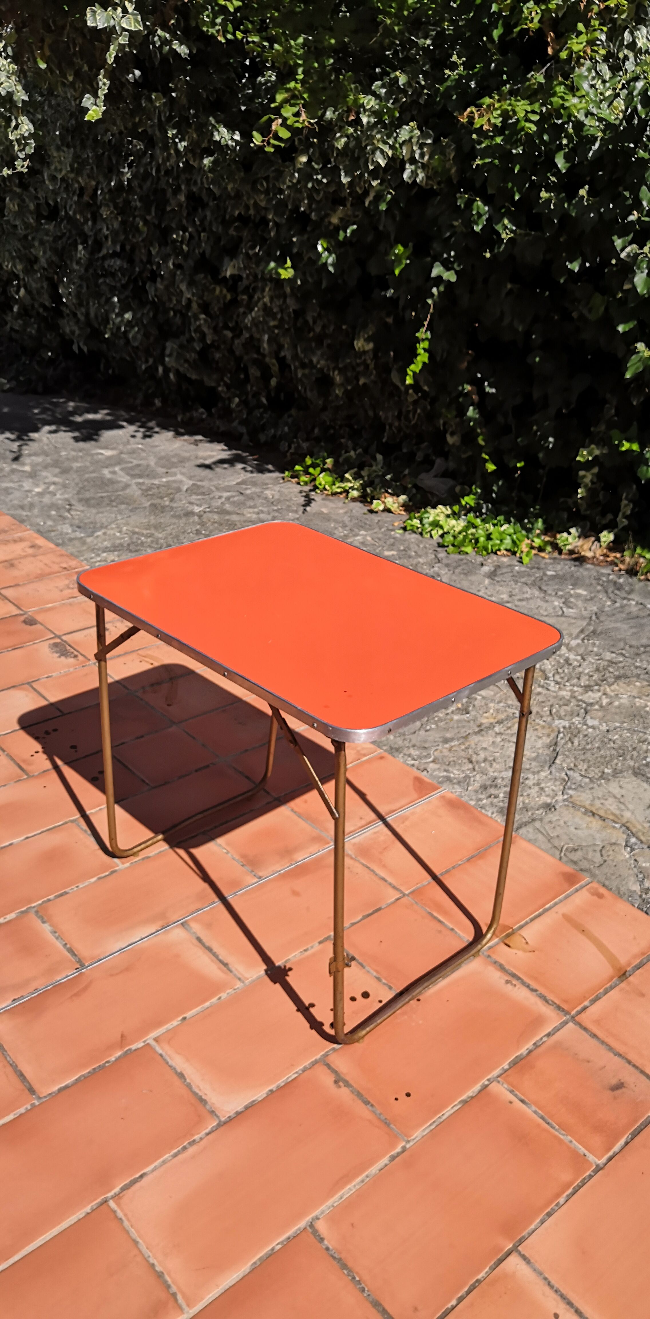 Vintage lafuma camping table 70s