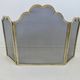 Fire screen, spark screen "made in Italy" brass 1970