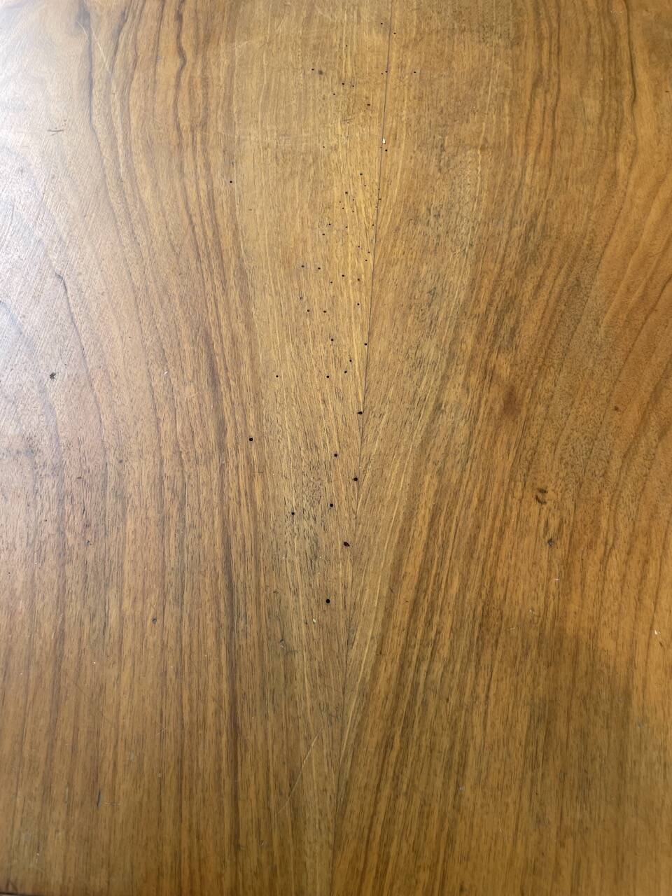 Solid walnut farmhouse castle table 1900 XXL