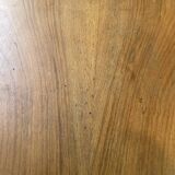 Solid walnut farmhouse castle table 1900 XXL