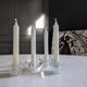 Set of candlesticks from the 70s.