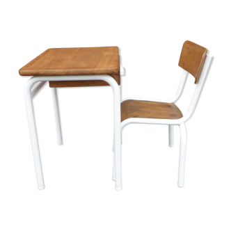 Desk and chair