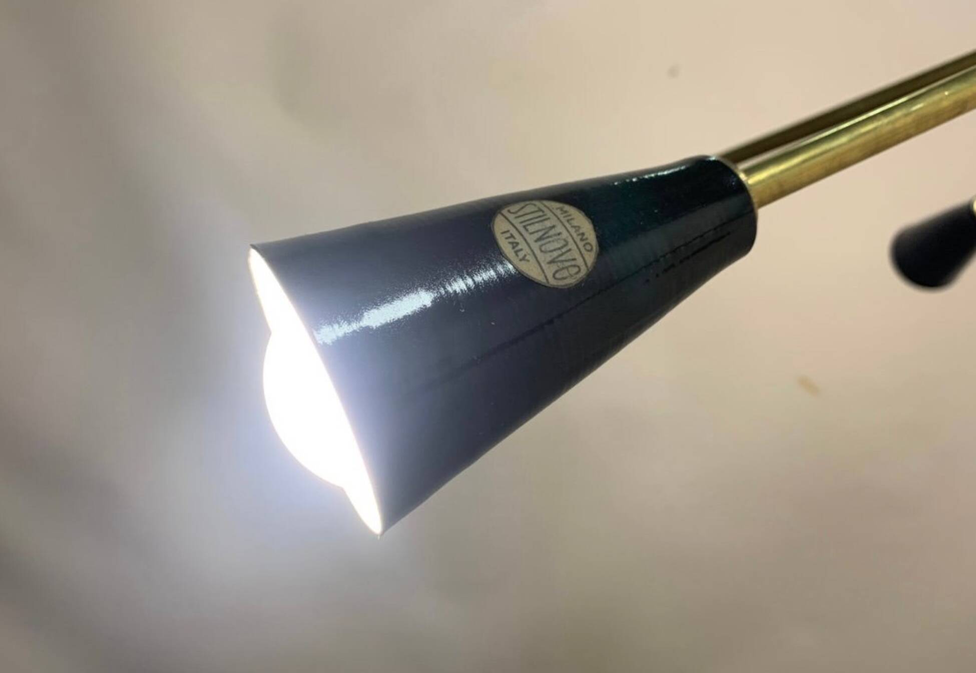 Sputnik Hanging Lamp from Stilnovo, 1950s