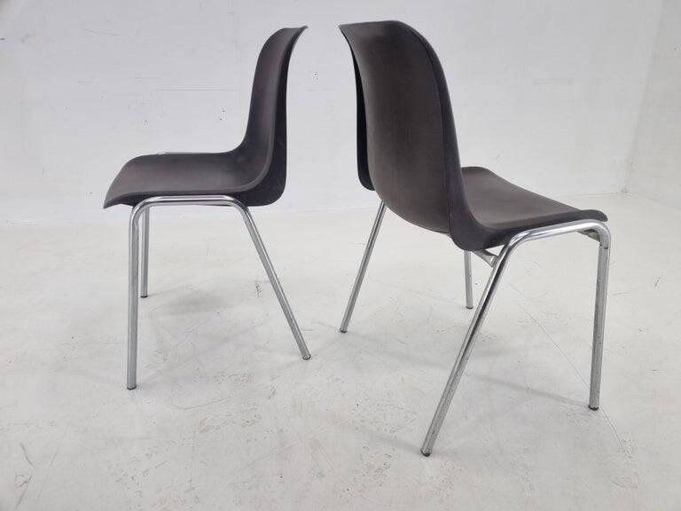 Set of 2 Midcentury Chairs Europa Designed by Helmut Starke, 1990s