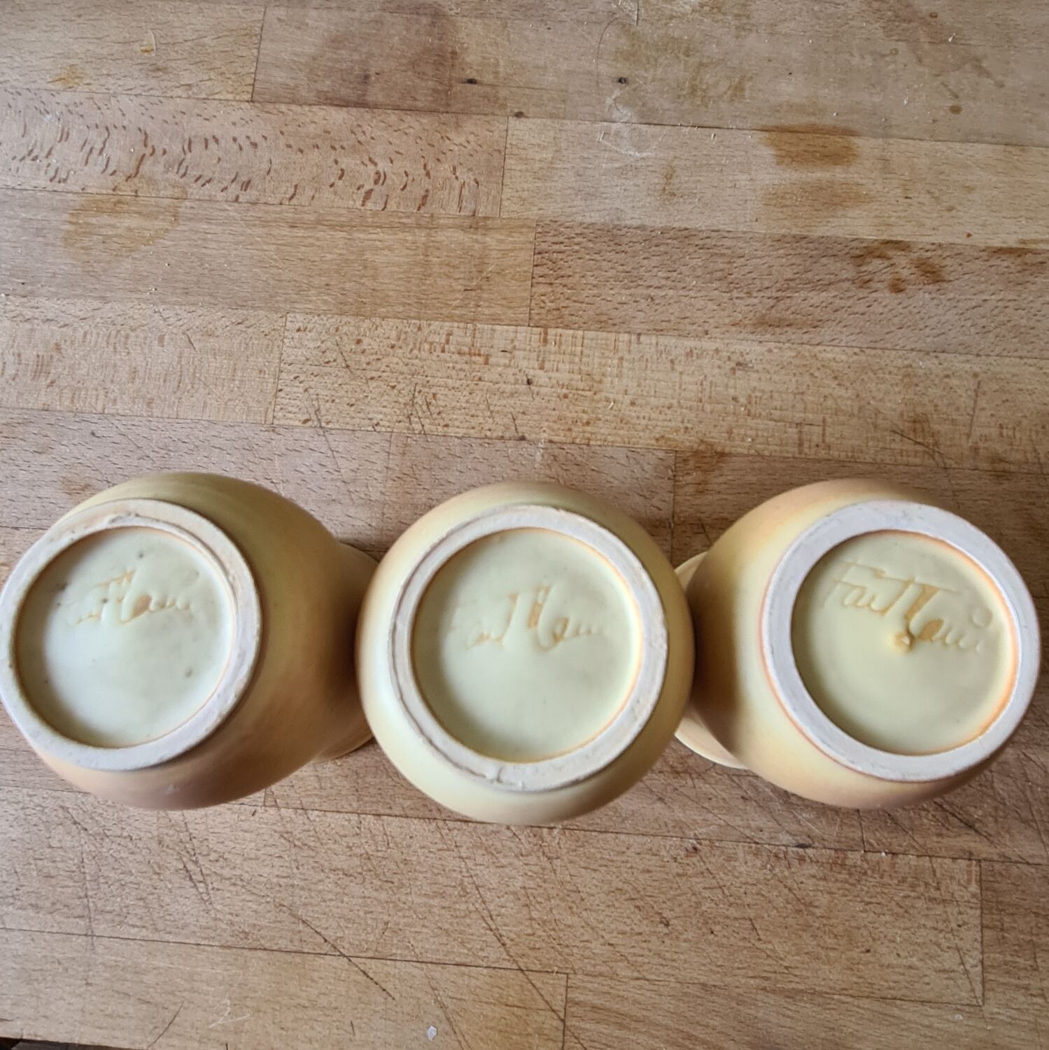 Handmade ceramic vases