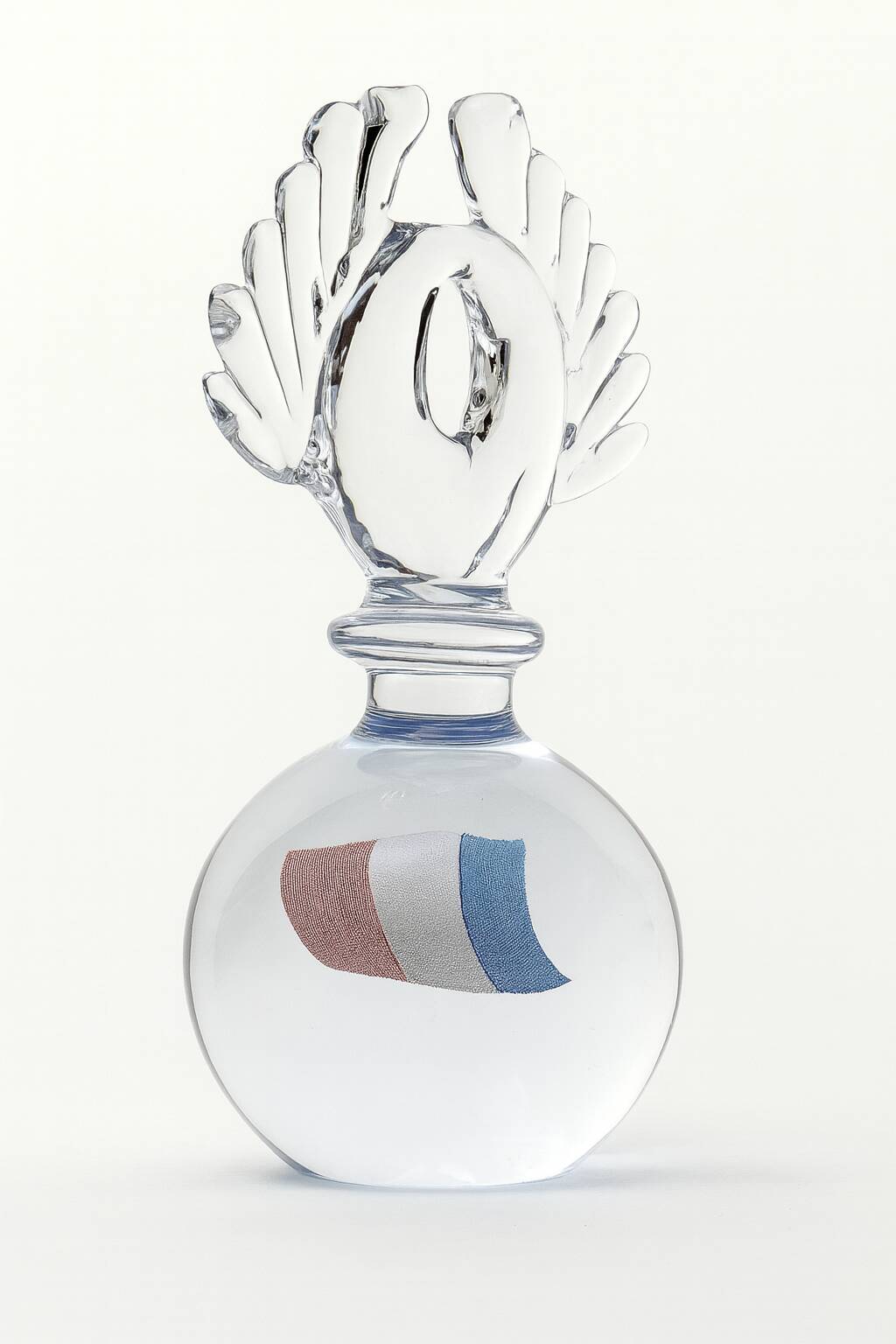 Mid-Century Sculptural Glass Piece, 1970s