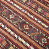 6x8 Area Kilim Rug,Turkish Wool Rug,Antique Rug,169x257 Cm