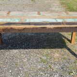 Teak table with 6 chairs