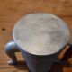 Cafetière en aluminium ancienne