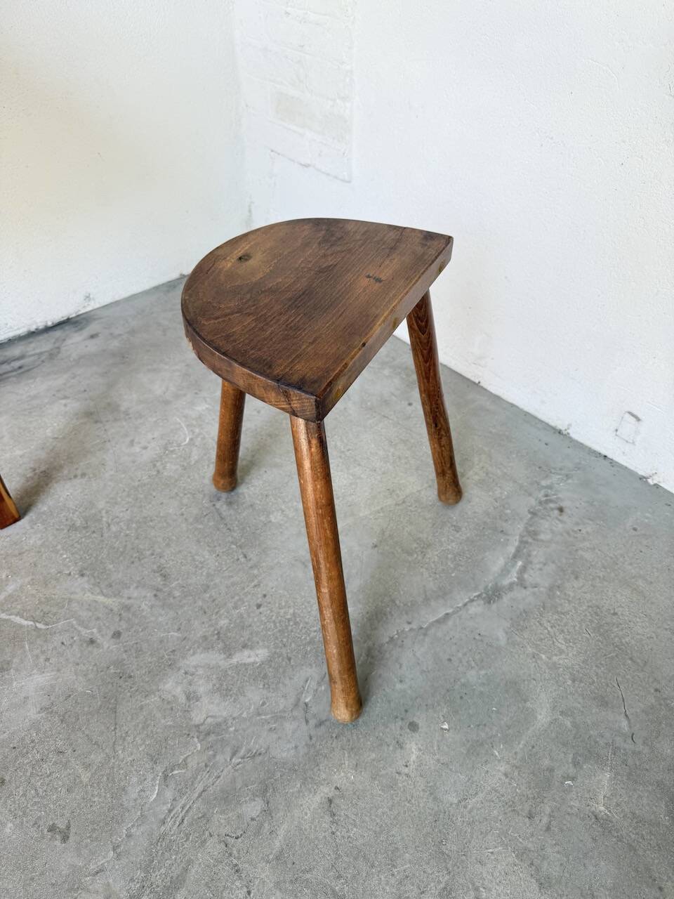 Oak tripod stool 1950