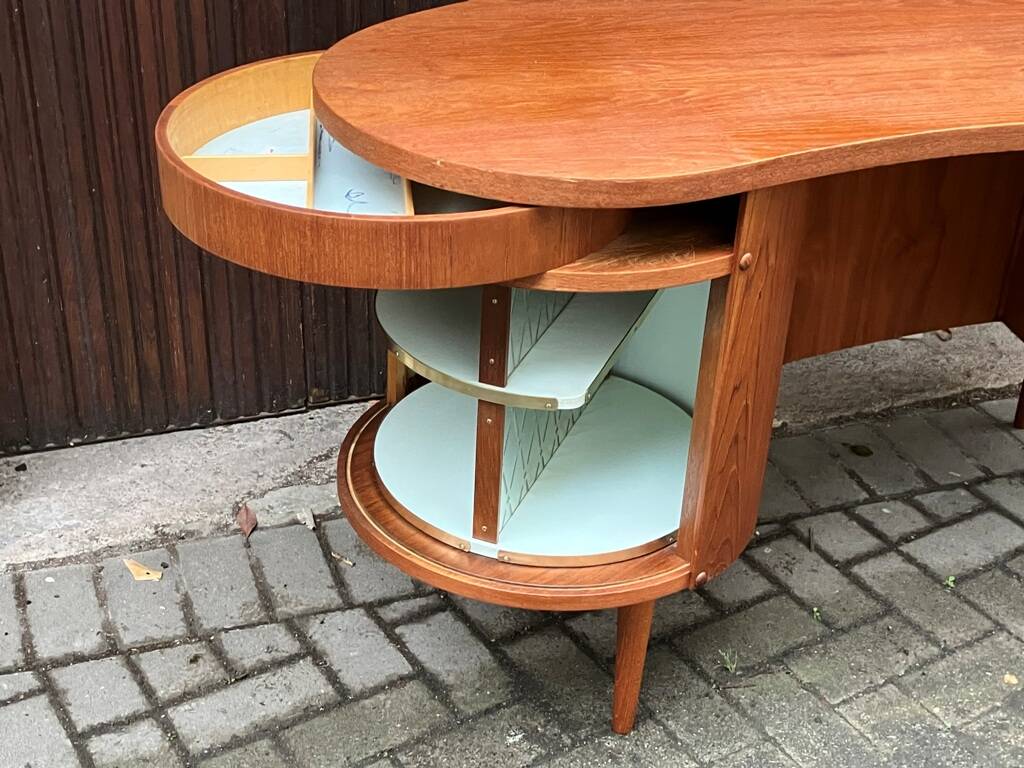 Teak desk model 54 kai kritiansen 50s