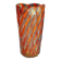 Ribbed 'Corallo Oro' vase by Alfredo Barbini, 1960s