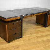 Huge Executive Desk Faram Italy Vintage Edition 1980