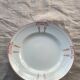 Compotier fruit cup in white art deco porcelain
