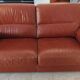 3-seater leather sofa