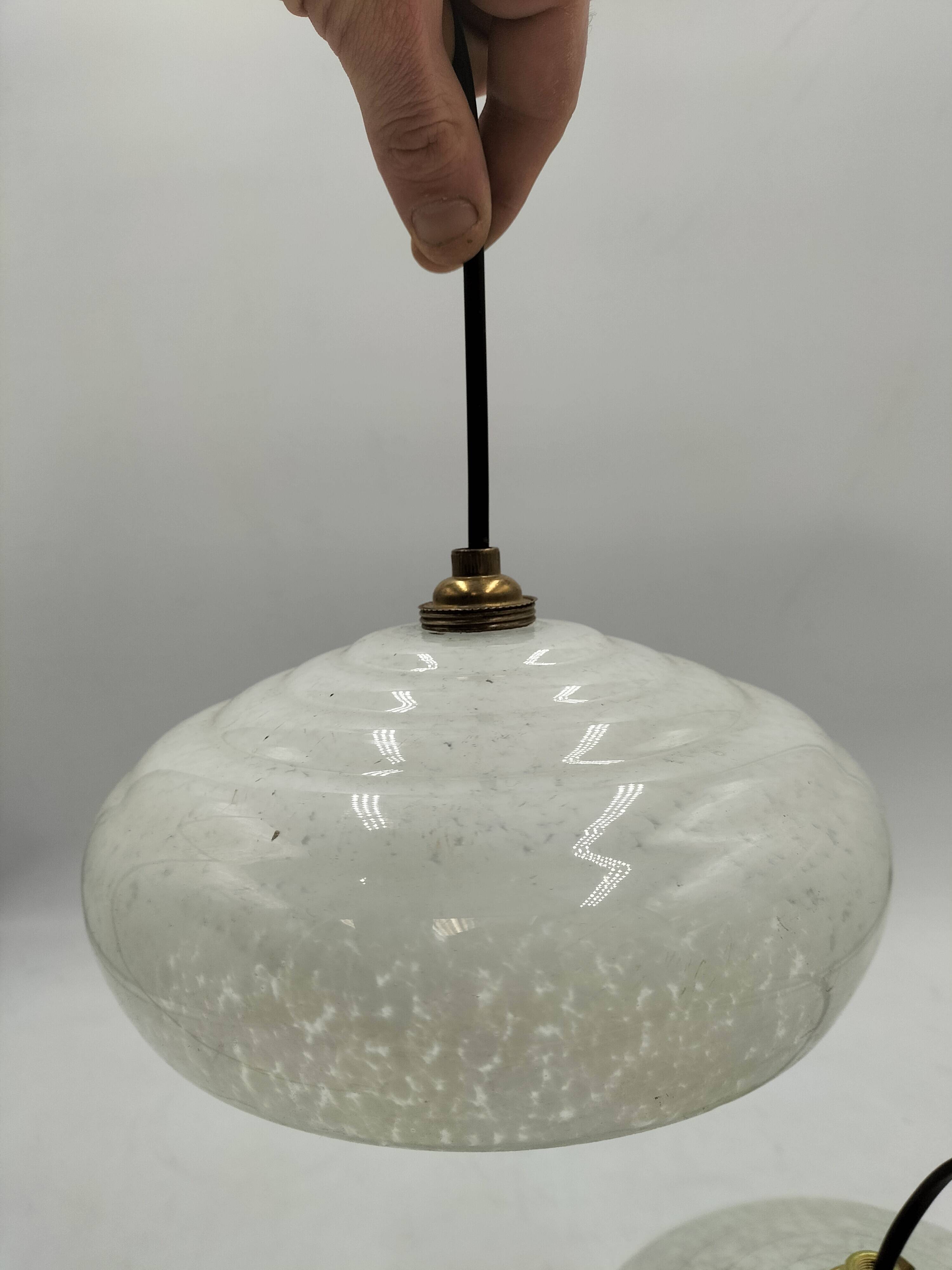 Clichy glass pendant lights