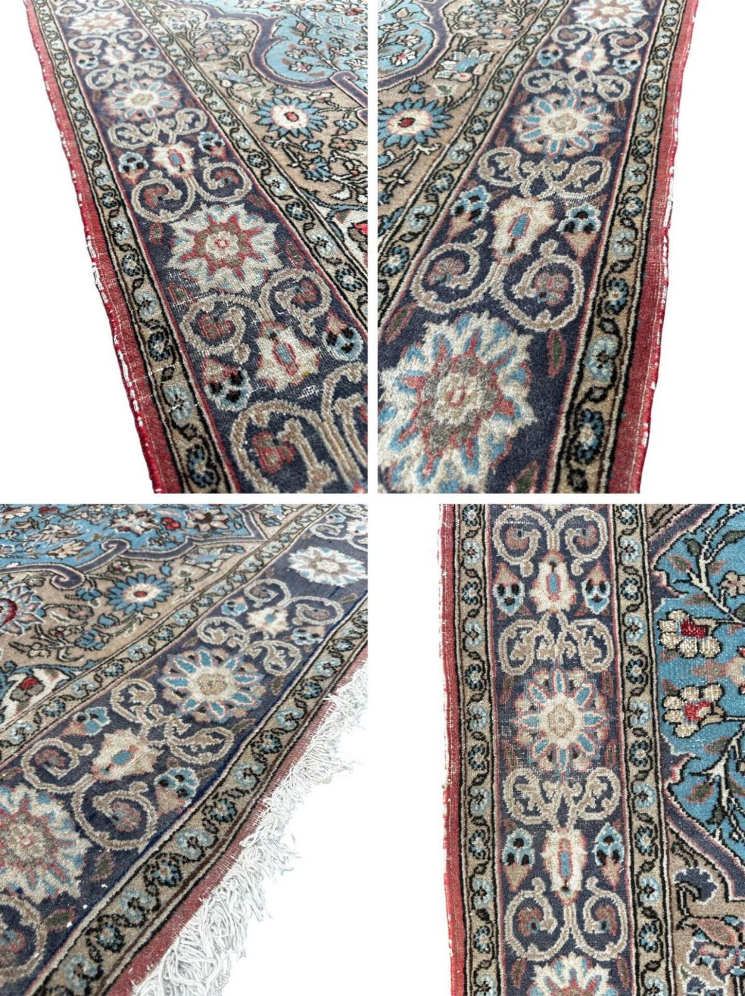 Tapis persan fait main