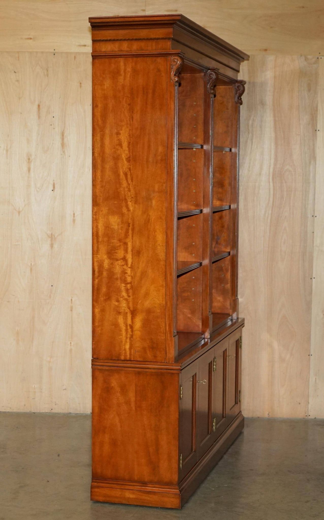 Ralph Lauren extra large open library in hardwood