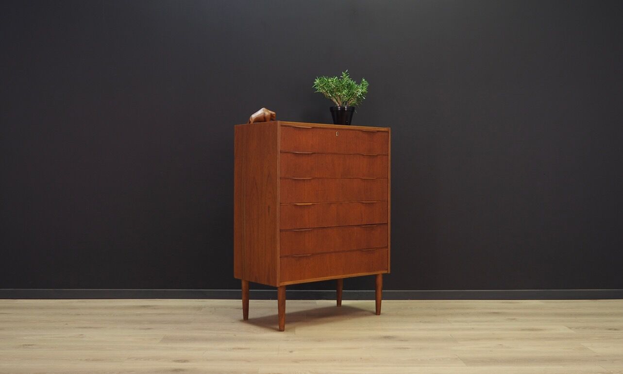 Danish design chest of drawers retro teak vintage