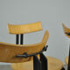 Dutch post modern dining chairs, harvink, 1980s