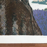 Original lithograph signed by Jean Pierre Cassigneul.