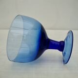 Set of 6 dessert cups in blown glass