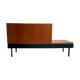 Asymmetrical vintage teak row