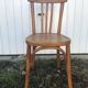 Pair of chairs bistro old vintage wood
