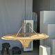 Suspension rattan saucer iron frame D:120 H:60