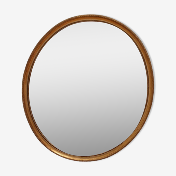 Miroir bisauté ovale