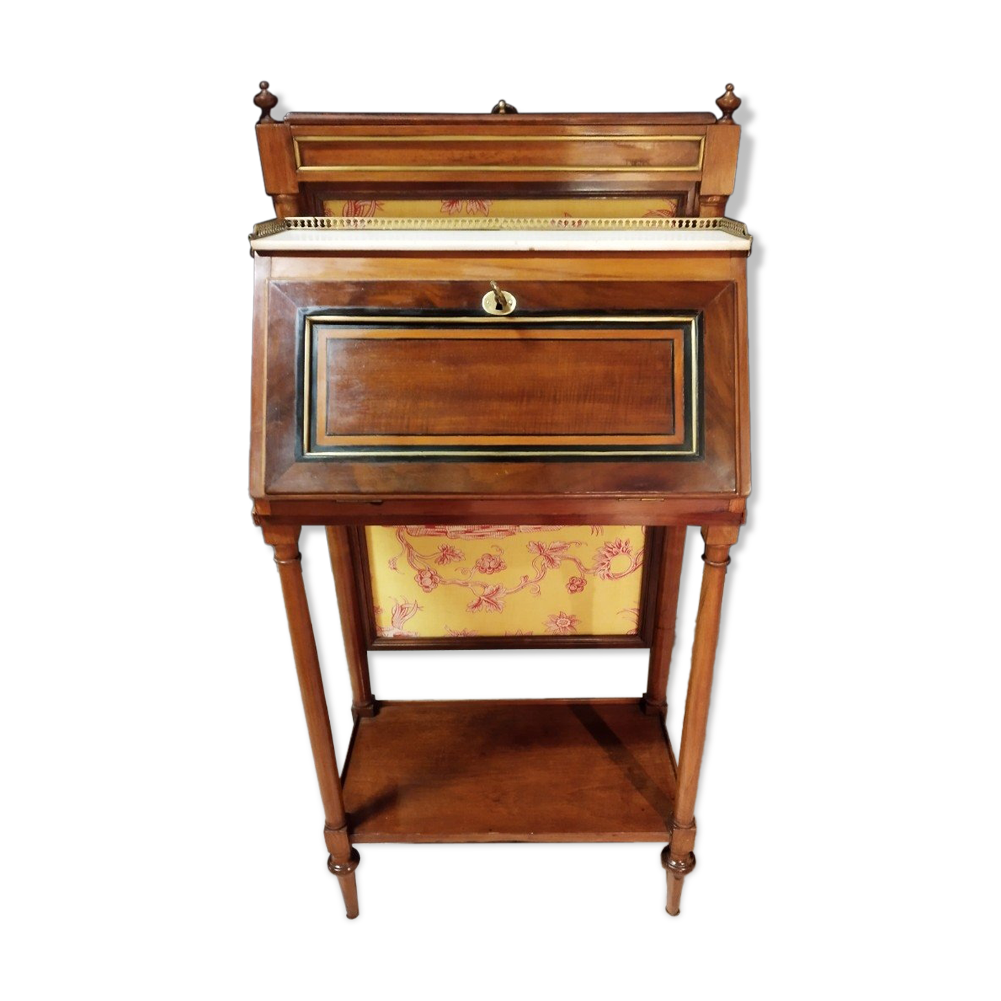 Louis xvi mahogany travel office