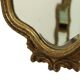 Mid Century Gold Leaf Mirror Classic Deknudt Fifties