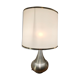 Brushed aluminum lamp 1970