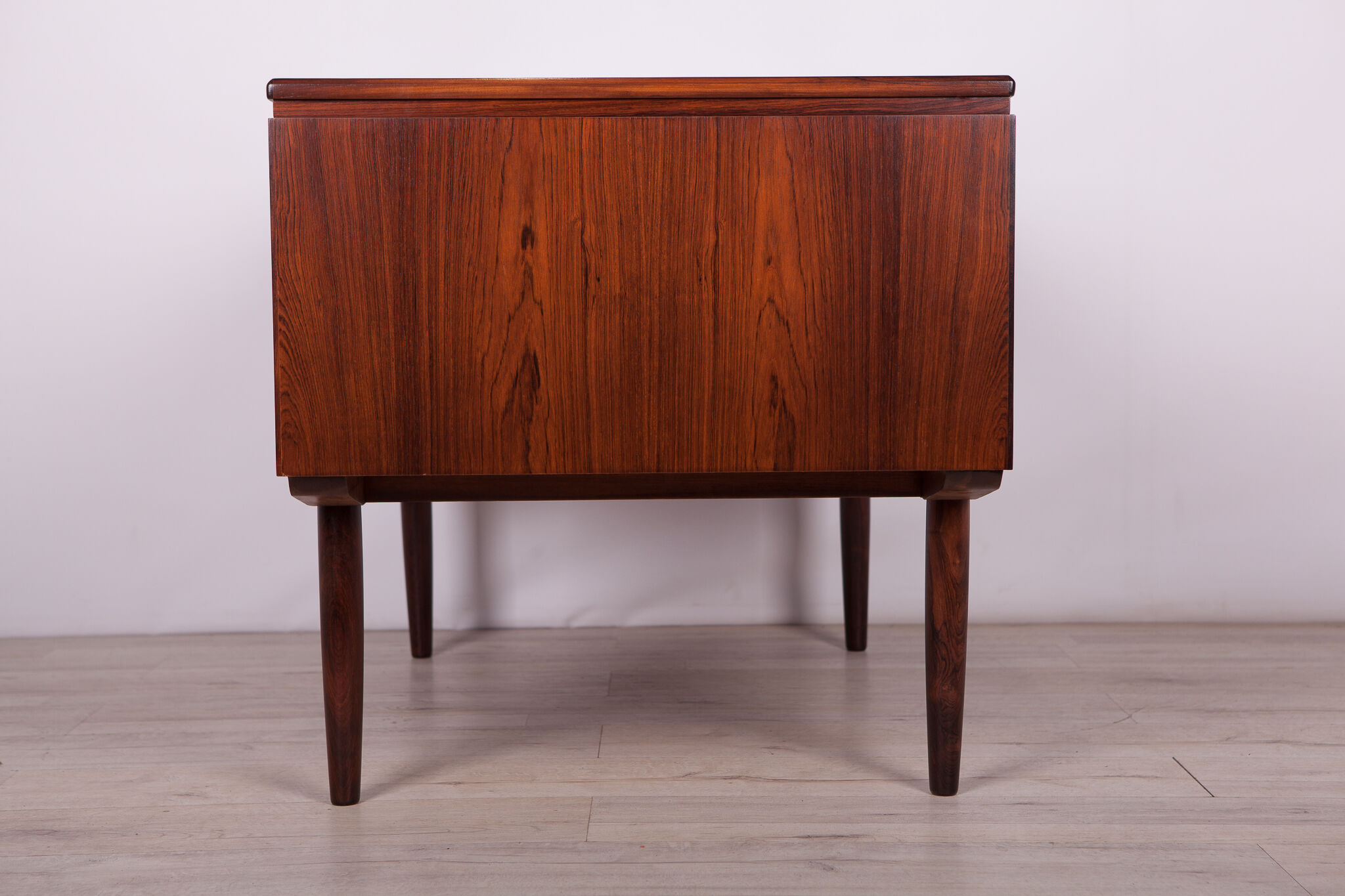 Rosewood desk by J. Svenstrup for A.P Mobler, 1960s