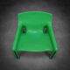 Pair of Vicario armchairs by Vico Magistretti for Artemide, Italy, 1970s.