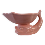 Vintage earthenware fish pocket from Salins