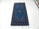 Vintage traditional Tunisian oriental rug in handmade blue wool.