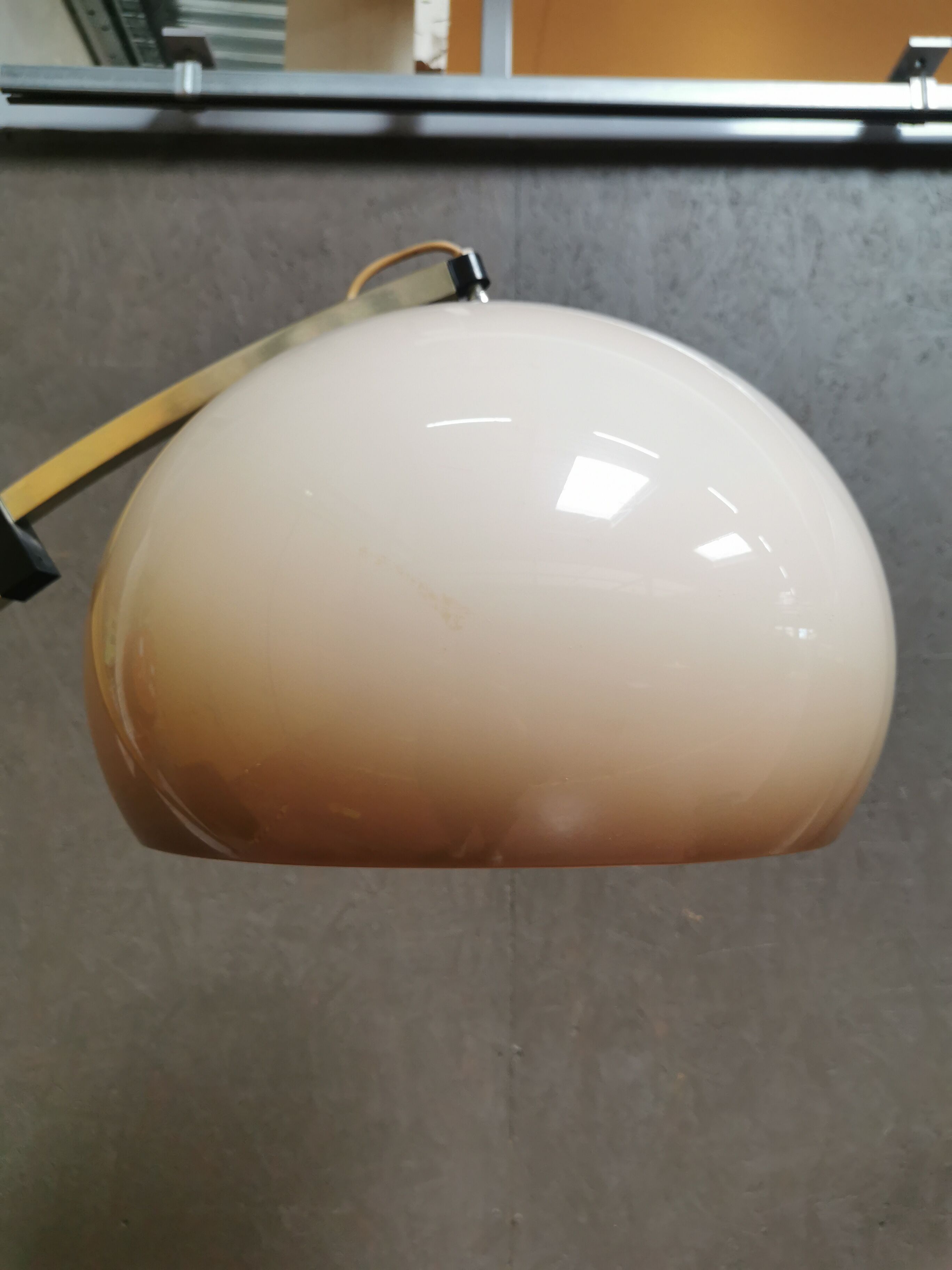 Arc floor lamp by Harvey Guzzini 70s