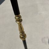 Vintage MS Belysning lamp in turned brass